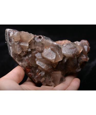 Natural Triangular Red Phantom Calcite Specimen/China Full of Texture - Buy Online on SooperMarket.com