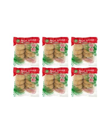 X.O Palm Sugar Blocks (Dua Duong) 500g Great for Asian and Global Cuisine (Pack of 6) by CNMART