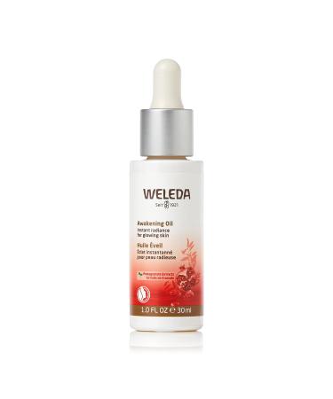 Weleda Awakening Face Oil, 1 Fluid Ounce, Plant Rich Moisturizer with Pomegranate Extract and Aloe Vera Awakening Oil