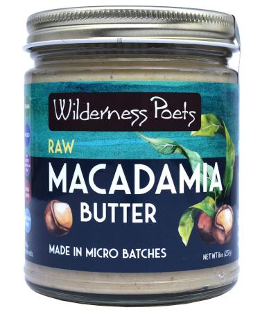 Wilderness Poets Raw Macadamia Butter 8 oz (227 g)