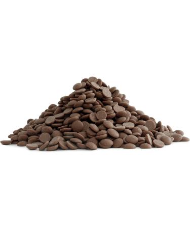 Sephra Giles & Posner 450g Belgian Milk Couverture Chocolate Callets - Perfect for Fountains, Melting, Baking, and Fondue - Gluten Free and Halal - 1 Pack - Buy Online on SooperMarket.com