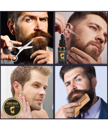 Shop Bartwachstumset: 6PC Beard Care Set - Oil Shampoo Balm & More for Optimal Beard Growth - Perfect Gift for Men & Women - Buy Online on SooperMarket.com