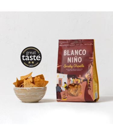 Blanco Ni o - Traditional Tortilla Chips - Smoky Chipotle - 8 x 170g - Buy Online on SooperMarket.com