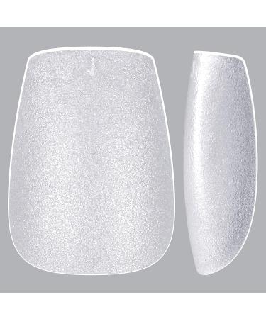 AILLSA Extra Short Coffin Nail Tips - Matte Soft Gel Full Cover Nails for Mothers Day - 240PCS, 15 Sizes - Buy Online on SooperMarket.com