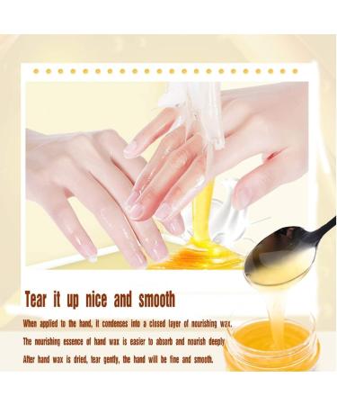 2pcs 50g Hand Wax Mask - Moisturizing Whitening & Nourishing Peeling Wax | Honey Milk Formula for Soft Hands - Buy Online on SooperMarket.com