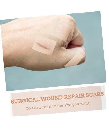 2pcs Waterproof Silica Gel Scar Repair Tape | Silicone Scar Strips Patch Bandages for Body | Nursing Stickers for Scar Management - Buy Online on SooperMarket.com