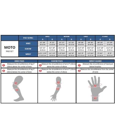 K2 Moto Men's 2012 Wrist Guard | Small Large | Black Silver - Buy Online on SooperMarket.com