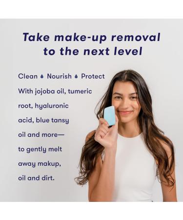 HIBAR Solid Cleansing Oil Bar Natural Makeup Remover & Eco-Friendly Skincare | Vegan Paraben-Free Travel-Friendly 1.7oz - Buy Online on SooperMarket.com