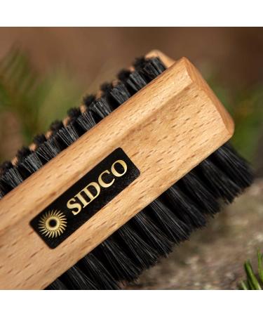 SIDCO Beech Oiled Nail Brush - Premium Hand Washing & Craftsman Brush for Wood Care | International Shipping Available - Buy Online on SooperMarket.com