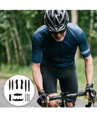 27-Piece Black Helmet Padding for Bicycle & Motorcycle Helmets - Comfortable & Durable International Shipping - Buy Online on SooperMarket.com