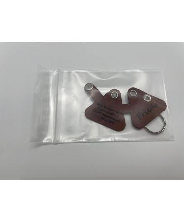 Copter Farm Dog Collar Bag | Personalized Engraving | Art & Real Leather | Durable Brown Triangle Design for Dogs - Buy Online on SooperMarket.com