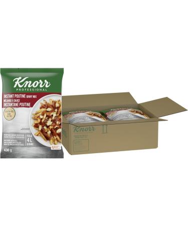 Knorr Professional Poutine Gravy Mix Gluten Free 430 gr Pack of 6 - Buy Online on SooperMarket.com
