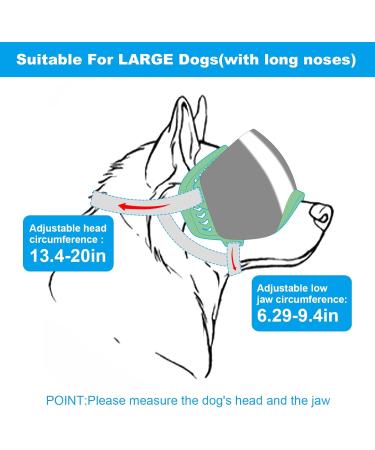 Ownpets Large Dog UV Sunglasses with 2 Magnetic Lenses - Windproof, Snowproof, and Protective Goggles for Long Snout Dogs - Green Frame - Buy Online on SooperMarket.com