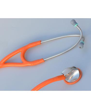Buy Specialist Stethoscope - Professional Single Head Cardiology & Diagnostic Stethoscope for Doctors & Nurses - K970 Orange with Accessories - Fast International Shipping - Buy Online on SooperMarket.com