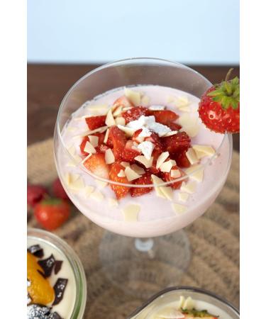 Call Curd Dessert - Strawberry Flavor Super Creamy & Quick 3-Minute Milkshake Base | 20 x 55g Pack - International Shipping - Buy Online on SooperMarket.com