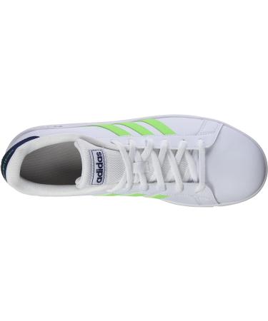 adidas Kids Grand Court K Gymnastics Shoes - Ftwbla/Versol/Azuosc - 5 UK - Buy Online on SooperMarket.com