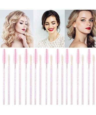 200 Disposable Mascara & Lip Gloss Applicator Wands - Pink | Tbestmax - Buy Online on SooperMarket.com