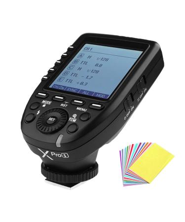 Godox XPro-S TTL 2.4G High-Speed Sync Wireless Flash Trigger Transmitter Compatible for Sony Cameras, 1/8000s,11 Customizable Functions,16 Groups and 32 Channels,2.4G Wireless X System
