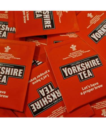 Yorkshire Individually Wrapped & Tagged Tea Bags (50 pack) - Buy Online on SooperMarket.com
