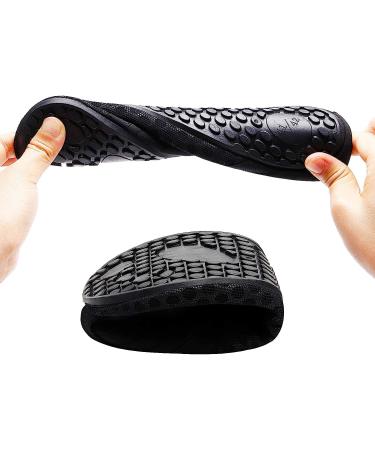 BARERUN Barefoot Quick-Dry Water Sports Shoes Aqua Socks | Black Holes | Women 14-15/Men 12-13 - Buy Online on SooperMarket.com