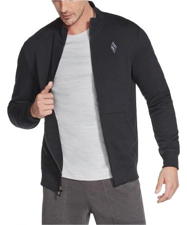 Skechers Men's Bold Black Hoodless Hoodie - Size Large - Buy Online on SooperMarket.com