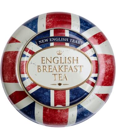 New English Teas Union Jack Round Tea Caddy With 80 English Breakfast Teabags - Buy Online on SooperMarket.com