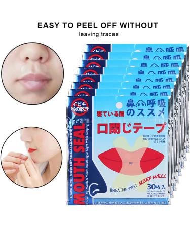 240pcs Anti Snoring Mouth Tape Sleep Strips - Improve Breathing for Better Sleep - Buy Online on SooperMarket.com