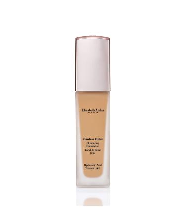Elizabeth Arden Flawless Finish Skincaring Foundation with Hyaluronic Acid  Vitamin C & E 320N (Medium skin with neutral undertones)