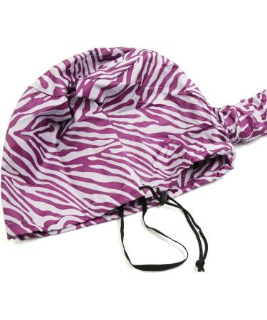 Ruilogod Purple White Polyester Portable Hair Drying Styling Soft Bonnet Hood Blow Dryer Connect Cap - Buy Online on SooperMarket.com