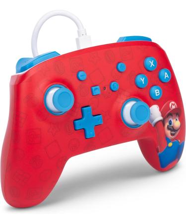 PowerA Enhanced Wired Controller for Nintendo Switch - Woo-hoo! Mario Mario Woo-hoo! - Buy Online on SooperMarket.com