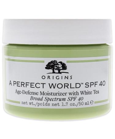 Origins Perfect World SPF 40 Age-Defense Moisturizer 1.7 Fl Oz - White Tea 1.70 Fl Oz - Buy Online on SooperMarket.com