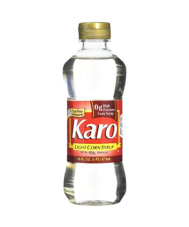 KARO Light Corn Syrup - Vanilla Flavoured - Gluten Free - High Fructose Corn Syrup Free - Ideal for Baking 473 millimetre (Pack of 1)