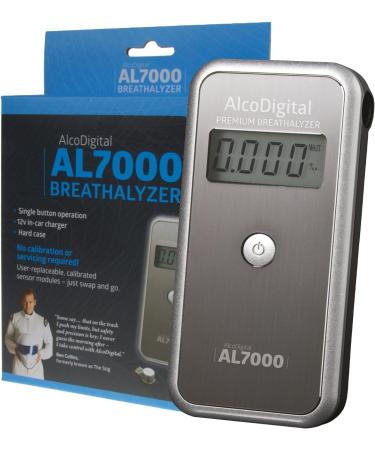 AlcoDigital AL7000 Pro Breathalyzer with Replaceable Sensor - FASTcar: Best Under $100 - Buy Online on SooperMarket.com