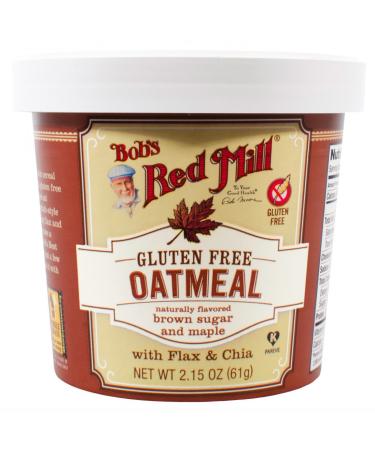 Bob's Red Mill Gluten-Free Oatmeal Cup & Maple  Brown Sugar  2.15 Ounce 2.15 Ounce (Pack of 1) - Buy Online on SooperMarket.com