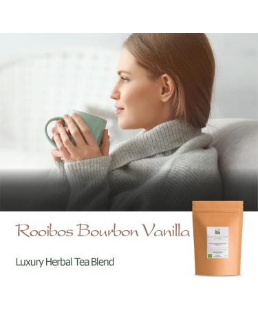 Organic Rooibos Bourbon Vanilla Tea - 100g Red Bush from South Africa - Buy Online on SooperMarket.com