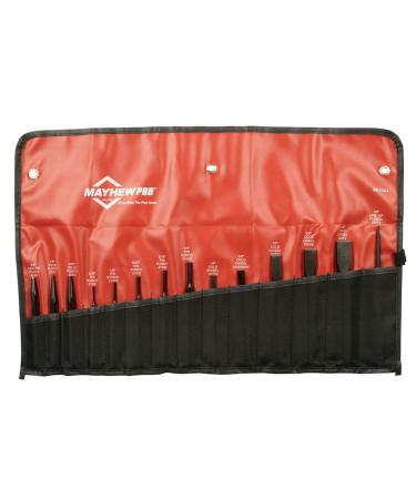 Mayhew Pro 61044 Punch and Chisel Kit, 14-Piece