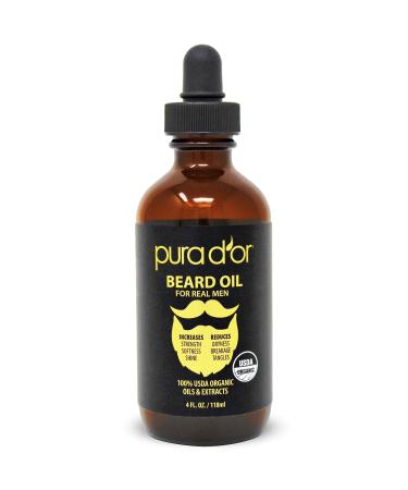 Pura D'or Beard Oil 4 fl oz (118 ml)