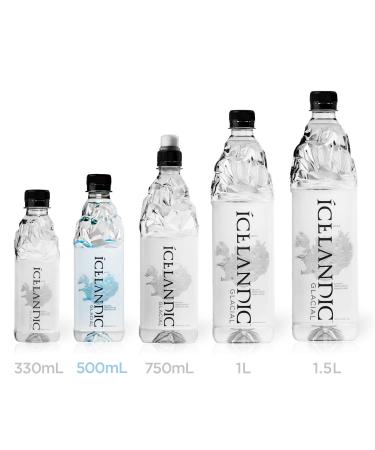 Icelandic Glacial Natural Spring Water - 500ml Bottles (6-Pack) | Pure & Refreshing International Shipping - Buy Online on SooperMarket.com