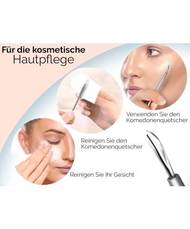 Professional Comedone Squeezer | Complete Blackhead Remover Set with Storage Case - International Shipping Available - Buy Online on SooperMarket.com