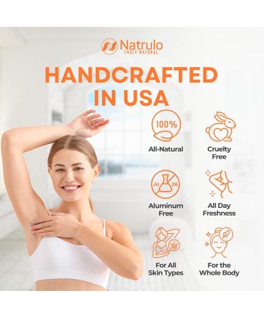 Persimmon Deodorant - All-Natural & Aluminum-Free | Long-Lasting Odor Elimination for Men & Women | Made in USA with Japanese Persimmon Extract - Buy Online on SooperMarket.com