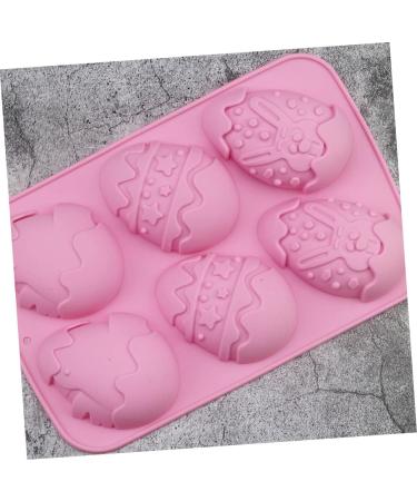 Zerodeko 2pcs Sugar Craft Gum Paste Chocolate Molds Cakesicles Mold Gummy Mold Easter Baking Mold Rabbit Decor Cake Molds Silicone Silicon Cake Chocolate Candies Biscuit Pink - Buy Online on SooperMarket.com