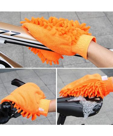 9-Piece Bike Chain Cleaner Brush Set - Cycling Tools Kit for Mountain, Road, City, Hybrid, BMX Bicycles & Motorcycles - Buy Online on SooperMarket.com