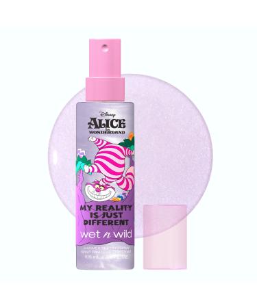 Wet n Wild Alice in Wonderland 'My Reality is Just Different' Setting Spray Long-Lasting Lightwight Shimmer Make-up Setting Spray for any Skin Type Infused with Hyaluronic Acid