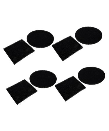 SEWOART 8 pieces compost container filter cotton litter odor filter stray filter pad trash can accessories kitchen compost container garbage bins deliveries odor remover filter pads