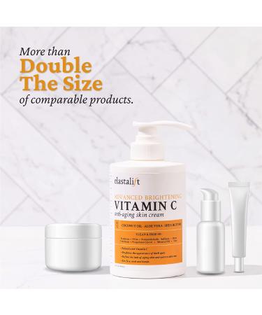 Elastalift Vitamin C Brightening Cream - 15 Oz Moisturizing Face & Body Lotion for Radiant Skin - Buy Online on SooperMarket.com