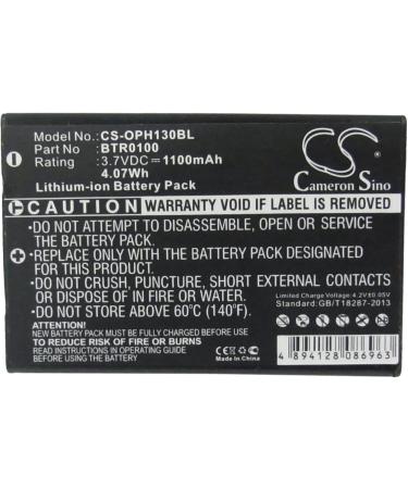 Buy Compatible Battery for Opticon BTR0100 Z60 H13 OPH Series | 1100mAh Power Solution - International Shipping Available - Buy Online on SooperMarket.com