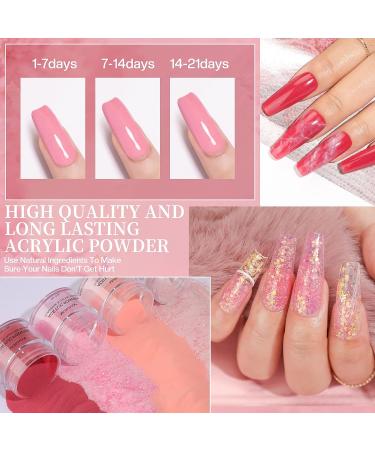 Morovan Acrylic Nail Kit with Drill - 12 Colors Acrylic Powder Set with UV Light - Professional Nail Extension Starter Kit for Home Nail Art - Buy Online on SooperMarket.com