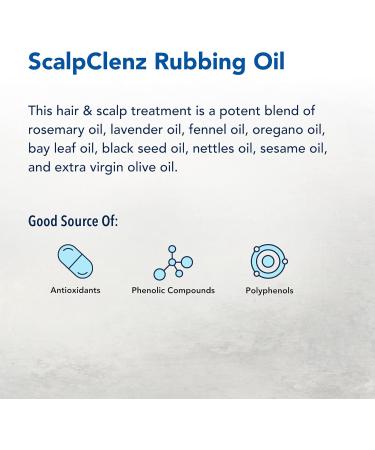 Shop NORTH AMERICAN HERB & SPICE ScalpClenz Oil - Organic Hair Oil for Healthy Growth Itchy Scalp Relief & Dandruff Control - 2 fl. oz - Buy Online on SooperMarket.com