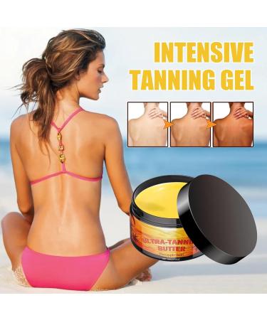 100g Tanning Accelerator Cream Tan Accelerator Long-Lasting Rapid Tanning Cream Natural Sun Cream With Tan Accelerator Dark Tanning Gel For Sunbeds & Outdoor Sun - Buy Online on SooperMarket.com