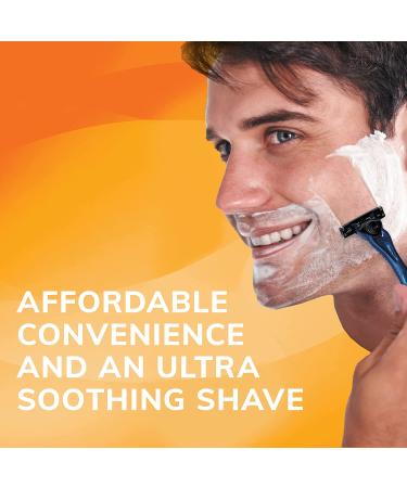 BIC Comfort 3 Men's Disposable Razors - Ultra-Soothing Shave with 3 Blades - 8 Count (Pack of 3) - Buy Online on SooperMarket.com